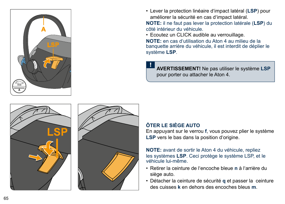 Cybex ATON 4 User Manual | Page 67 / 132