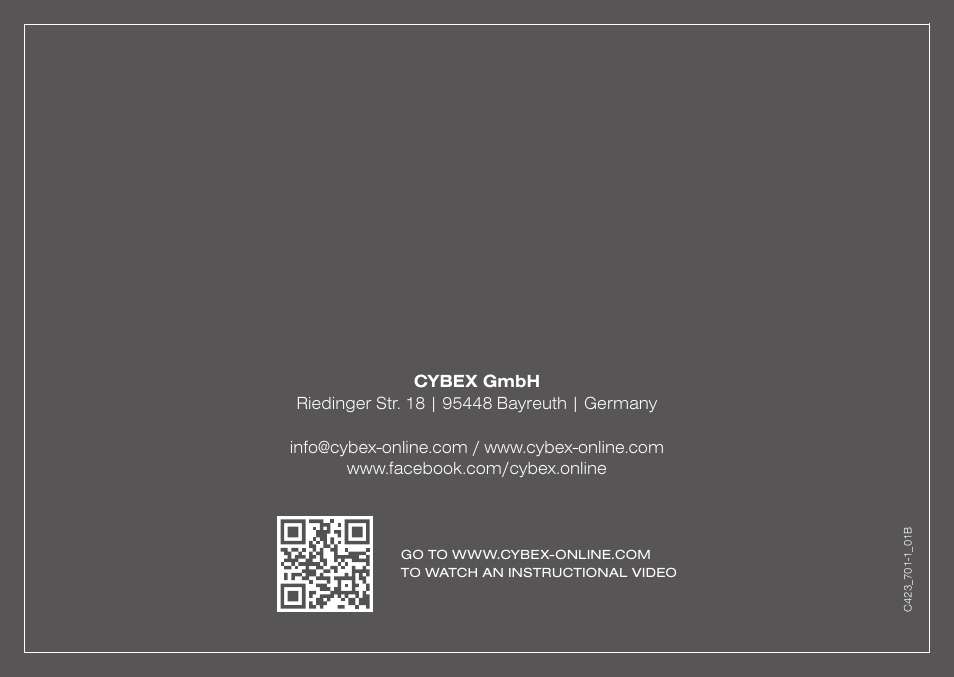 Cybex SOLUTION Q2-FIX User Manual | Page 100 / 100