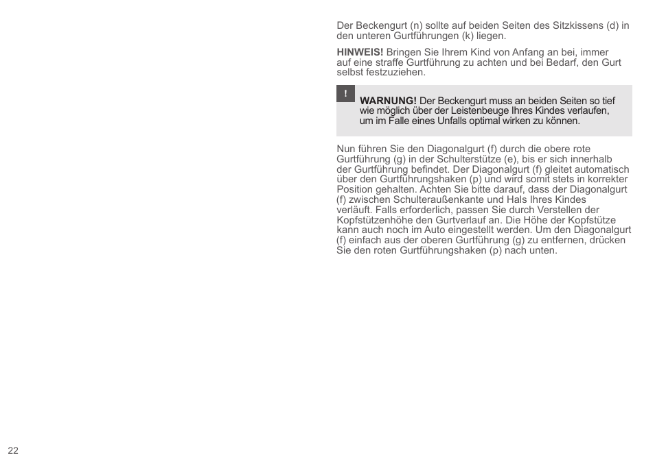 Cybex SOLUTION Q2-FIX User Manual | Page 22 / 100