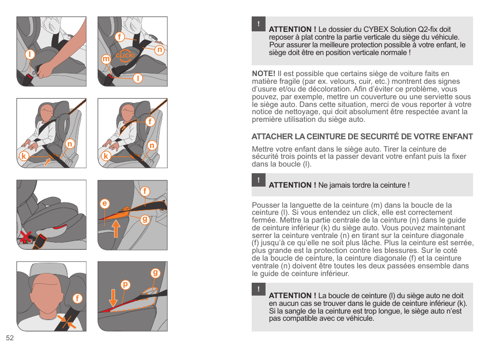 Cybex SOLUTION Q2-FIX User Manual | Page 52 / 100