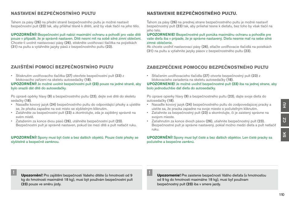 Cybex SIRONA User Manual | Page 112 / 120