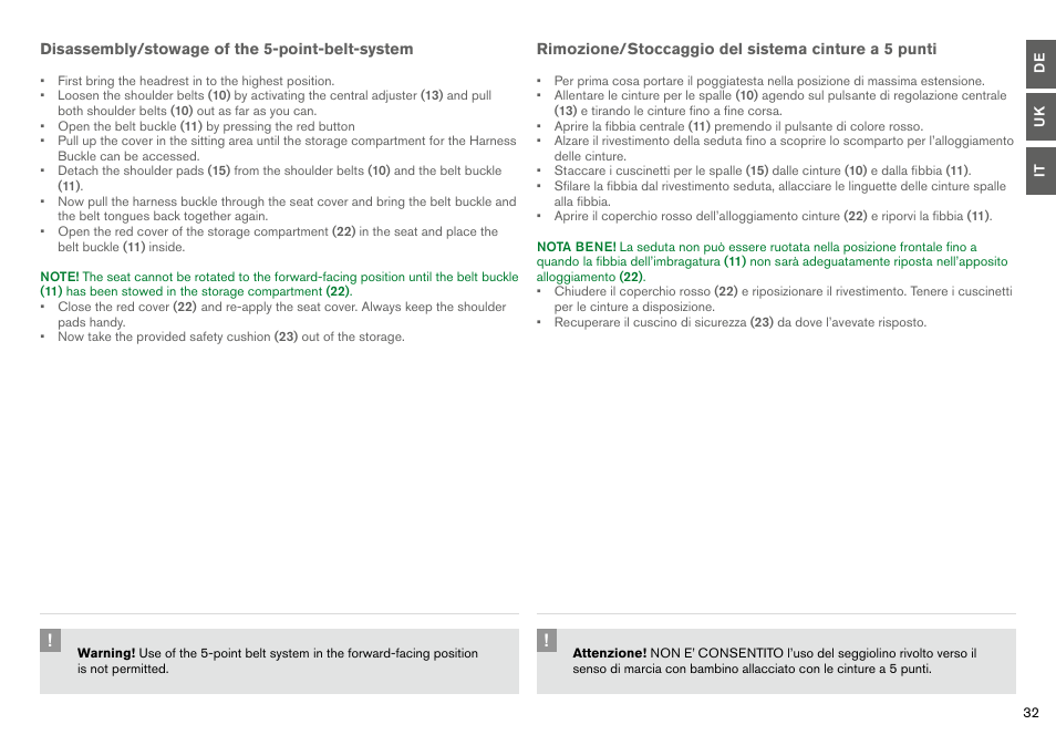Cybex SIRONA User Manual | Page 34 / 120