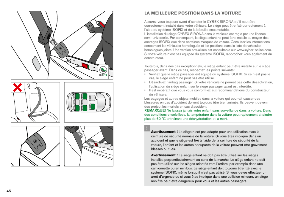 Cybex SIRONA User Manual | Page 47 / 120