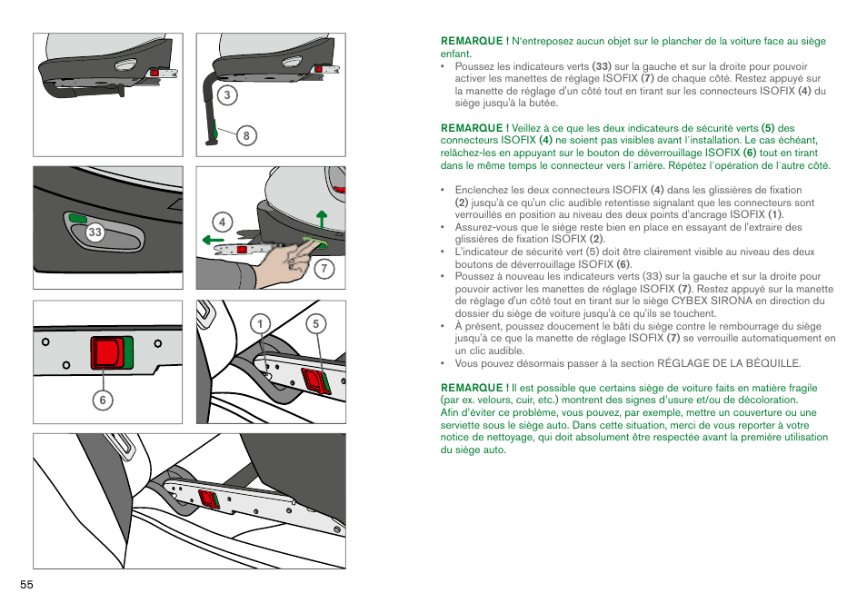 Cybex SIRONA User Manual | Page 57 / 120