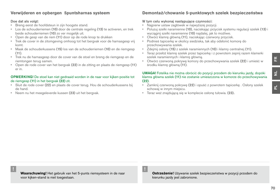 Cybex SIRONA User Manual | Page 72 / 120