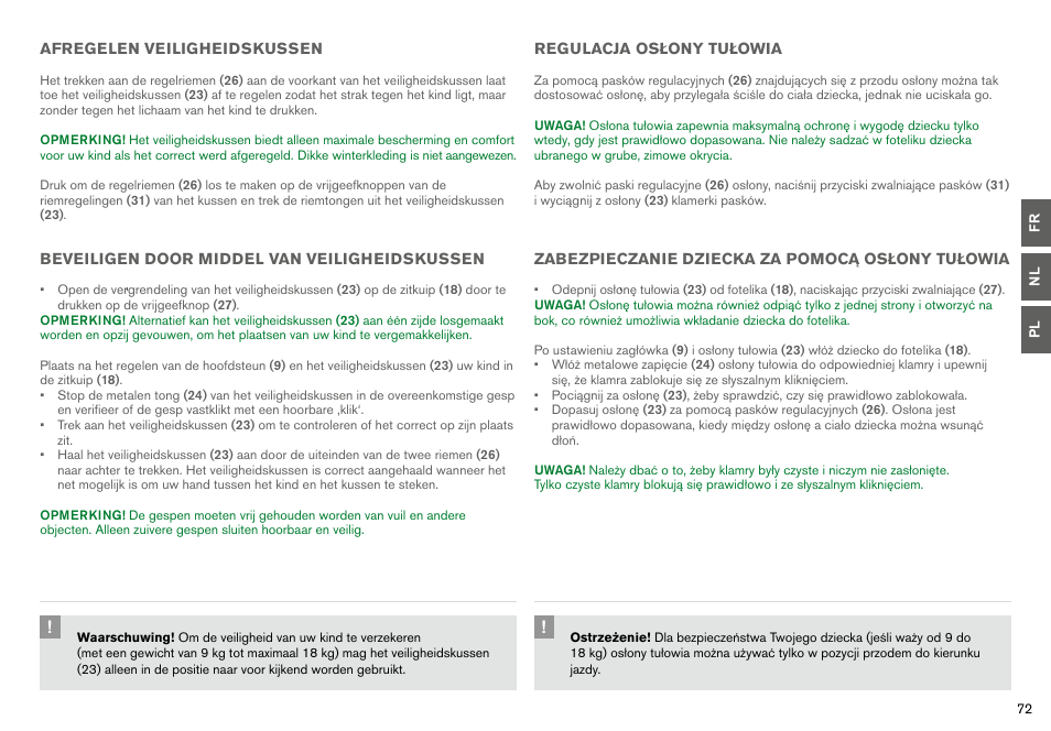 Cybex SIRONA User Manual | Page 74 / 120