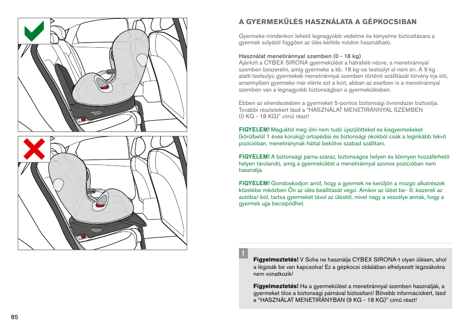 Cybex SIRONA User Manual | Page 87 / 120