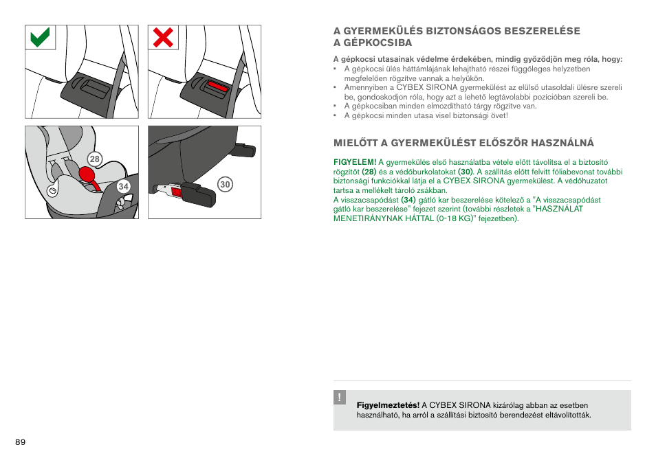 Cybex SIRONA User Manual | Page 91 / 120