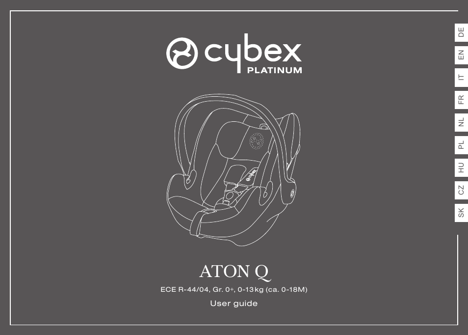 Cybex ATON Q User Manual | 132 pages