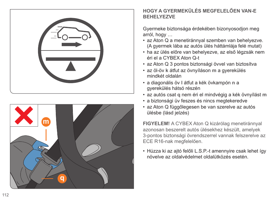 Cybex ATON Q User Manual | Page 112 / 132