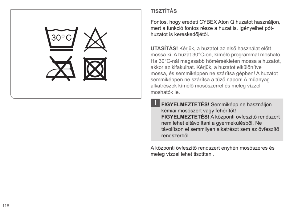 Cybex ATON Q User Manual | Page 118 / 132