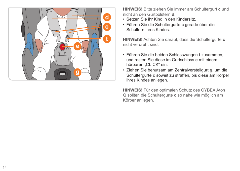 Ge t d c | Cybex ATON Q User Manual | Page 14 / 132