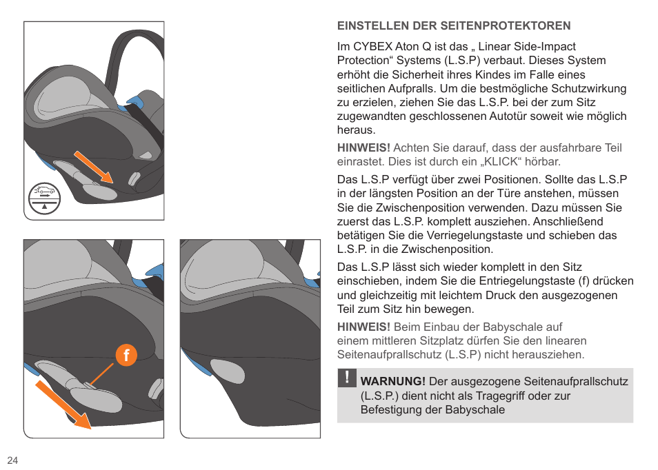 Cybex ATON Q User Manual | Page 24 / 132