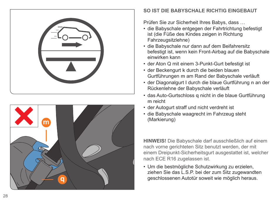 Cybex ATON Q User Manual | Page 28 / 132