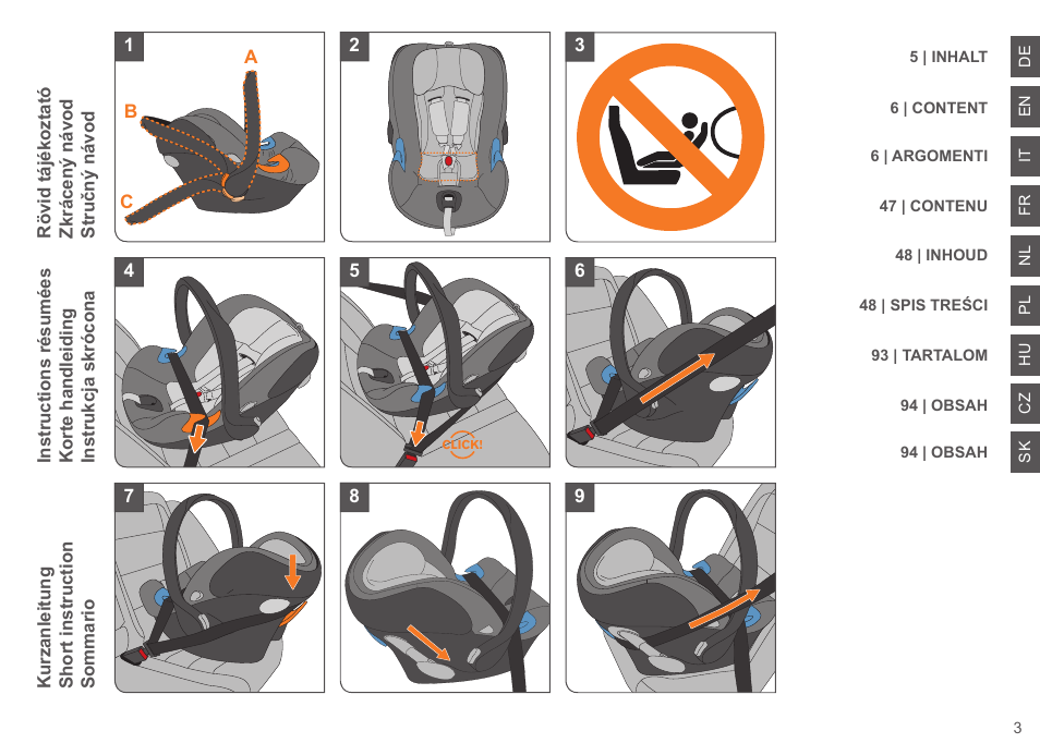 Cybex ATON Q User Manual | Page 3 / 132