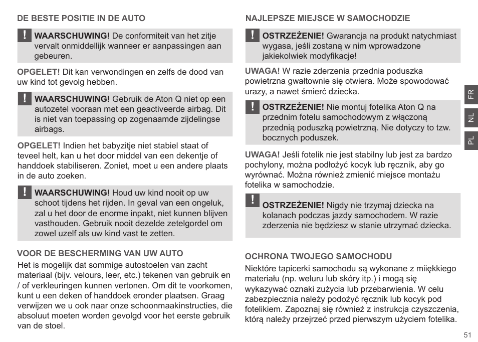 Cybex ATON Q User Manual | Page 51 / 132