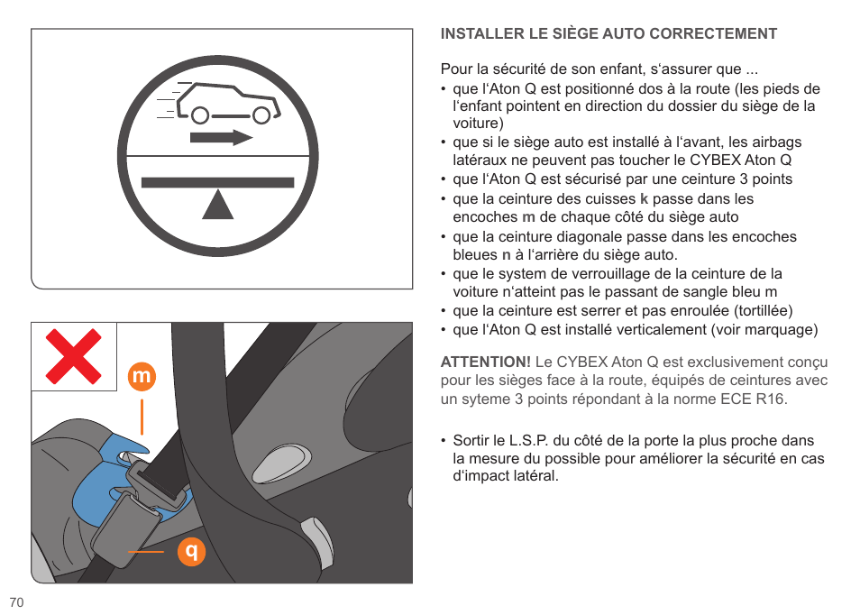 Cybex ATON Q User Manual | Page 70 / 132