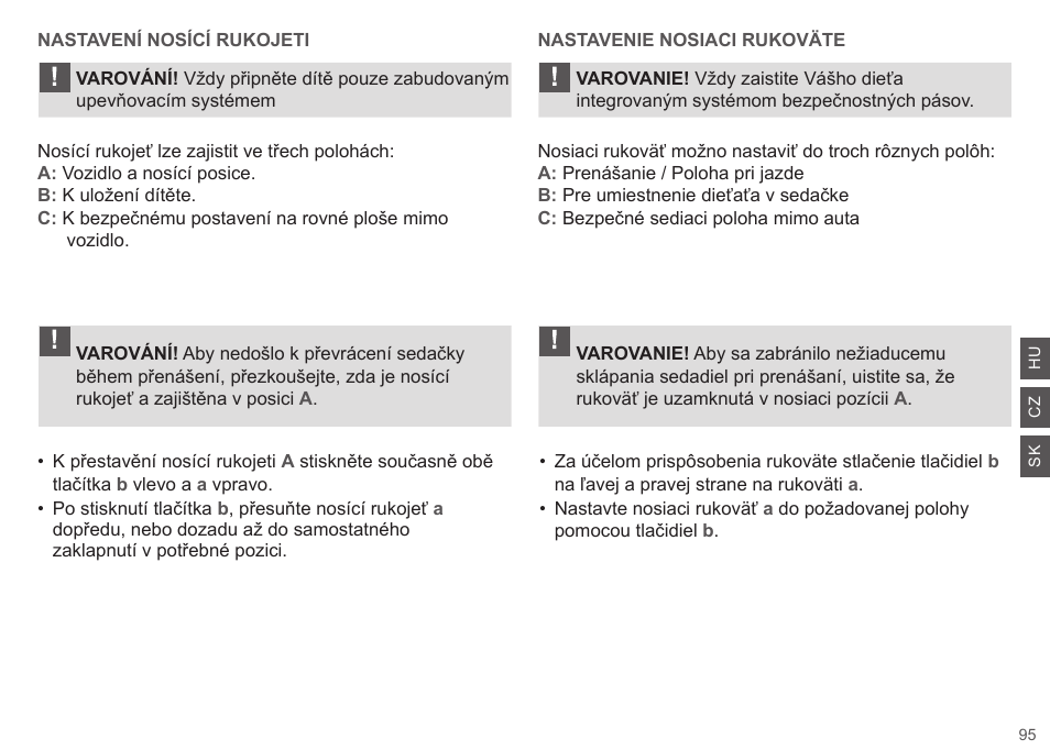Cybex ATON Q User Manual | Page 95 / 132