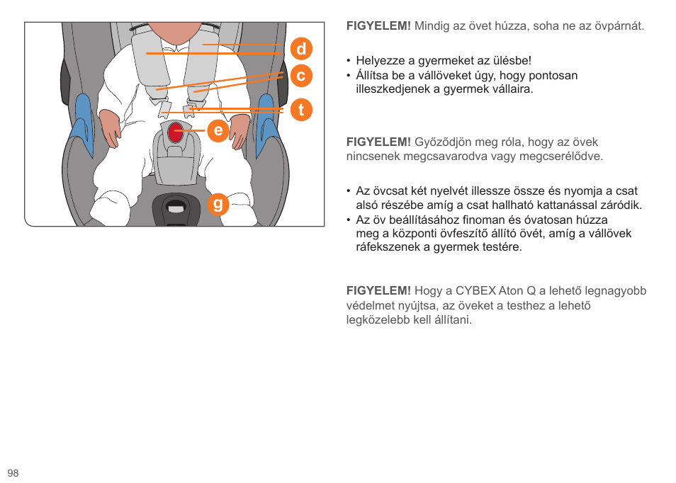 Ge t d c | Cybex ATON Q User Manual | Page 98 / 132