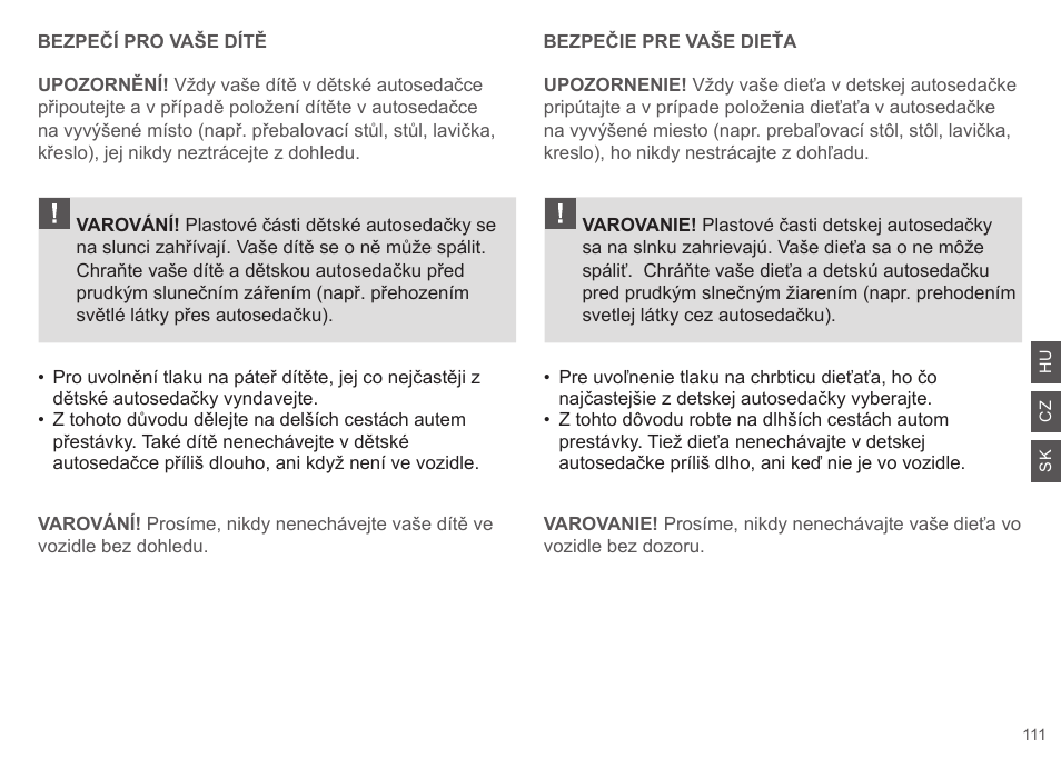 Cybex CLOUD Q User Manual | Page 111 / 190