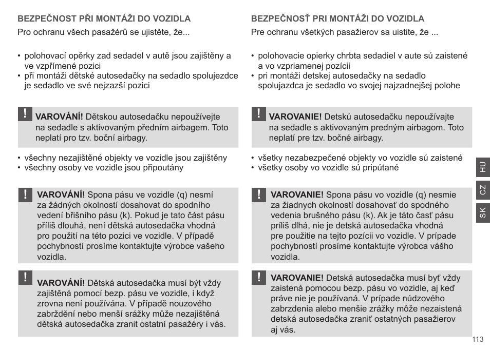 Cybex CLOUD Q User Manual | Page 113 / 190