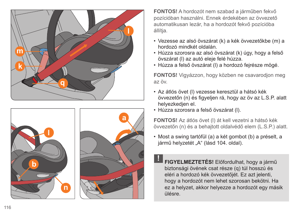 Mk l l n, Qb a | Cybex CLOUD Q User Manual | Page 116 / 190