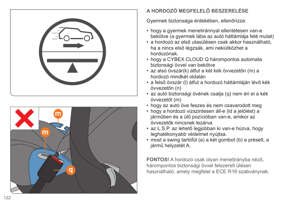 Cybex CLOUD Q User Manual | Page 122 / 190