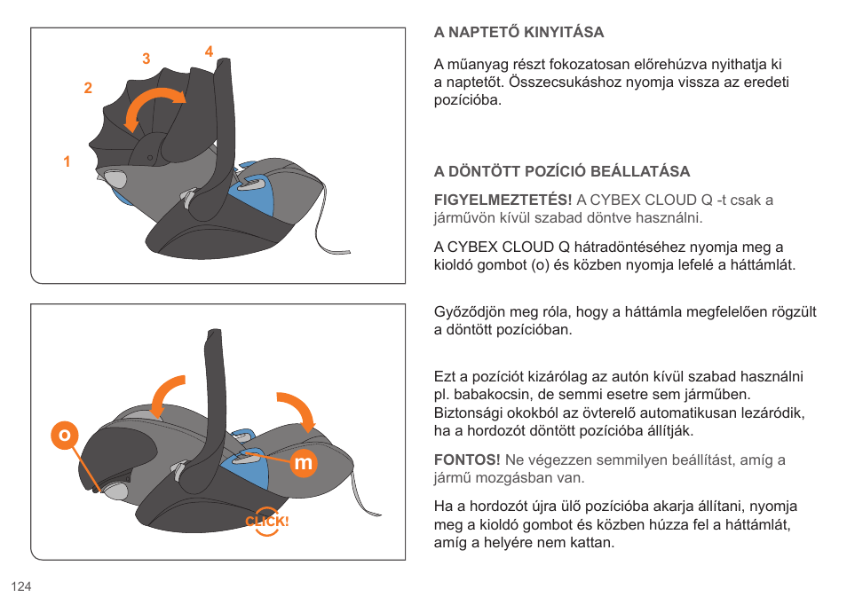 Cybex CLOUD Q User Manual | Page 124 / 190