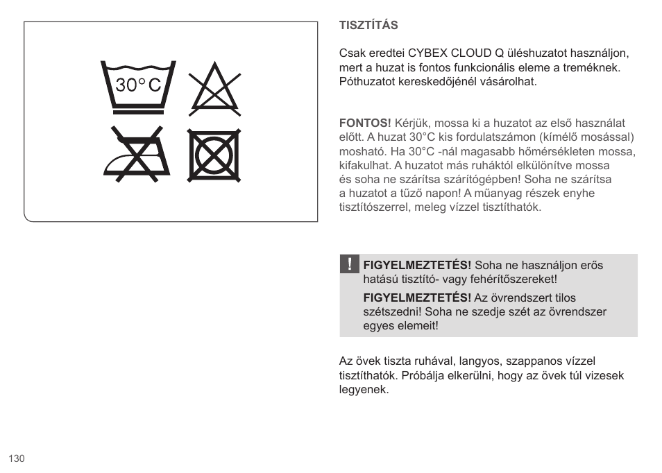 Cybex CLOUD Q User Manual | Page 130 / 190