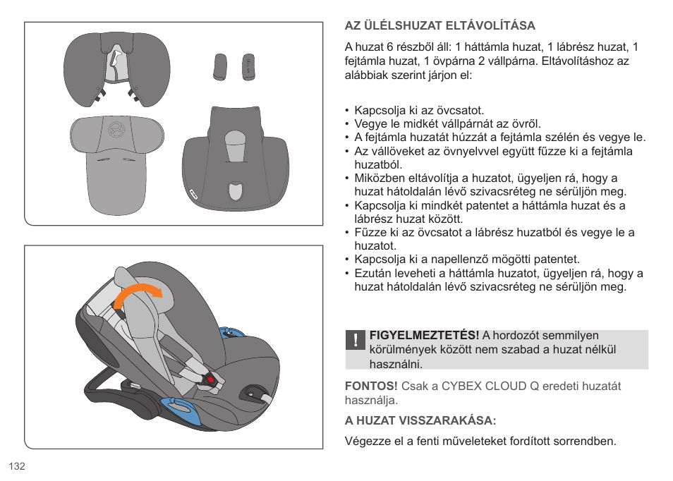 Cybex CLOUD Q User Manual | Page 132 / 190