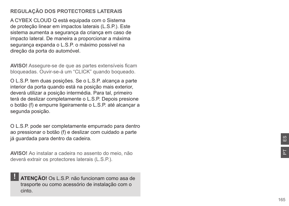Cybex CLOUD Q User Manual | Page 165 / 190