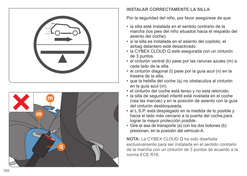 Cybex CLOUD Q User Manual | Page 168 / 190