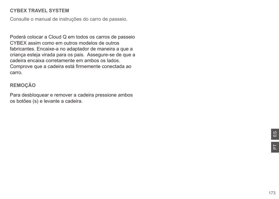Cybex CLOUD Q User Manual | Page 173 / 190