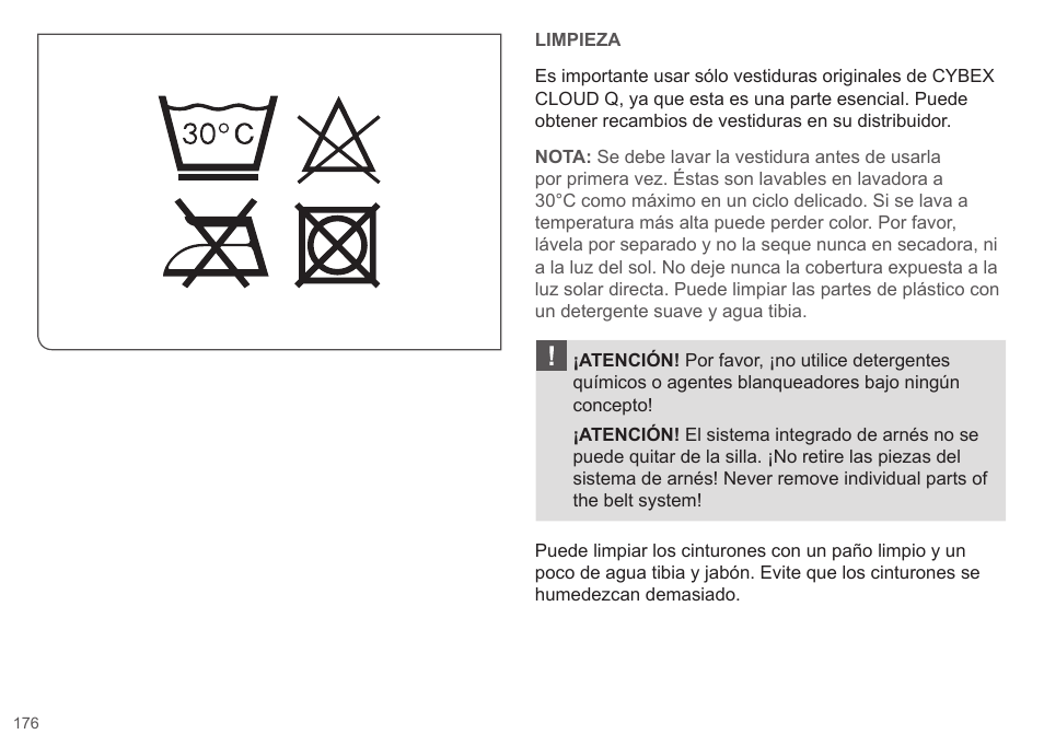 Cybex CLOUD Q User Manual | Page 176 / 190