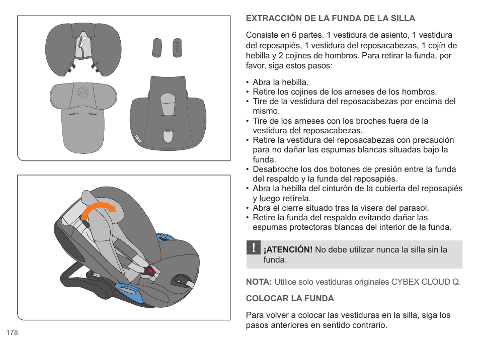 Cybex CLOUD Q User Manual | Page 178 / 190