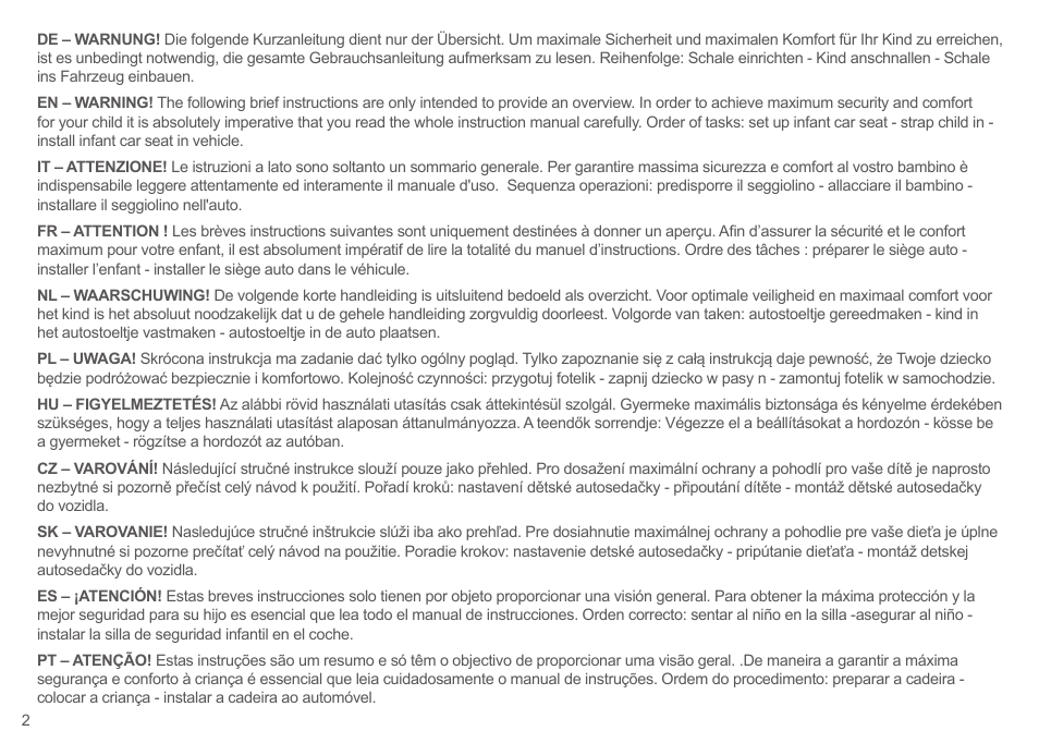 Cybex CLOUD Q User Manual | Page 2 / 190