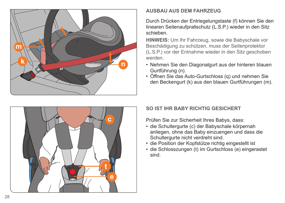 Ct e, Mn k | Cybex CLOUD Q User Manual | Page 28 / 190