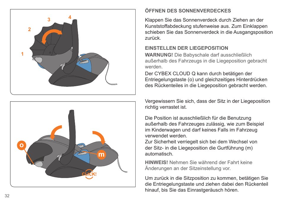 Cybex CLOUD Q User Manual | Page 32 / 190