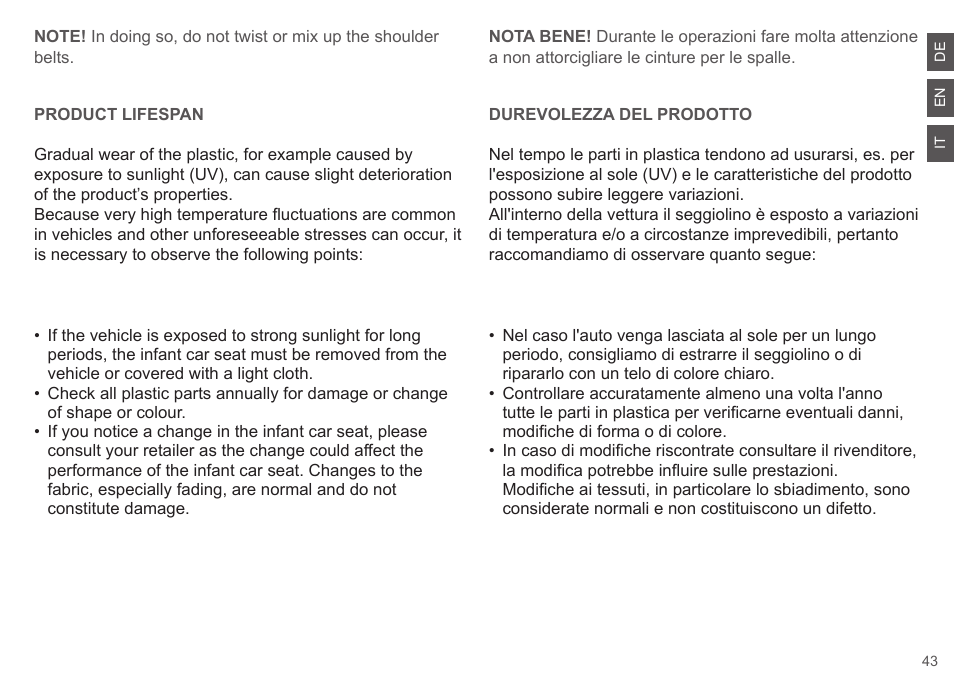 Cybex CLOUD Q User Manual | Page 43 / 190