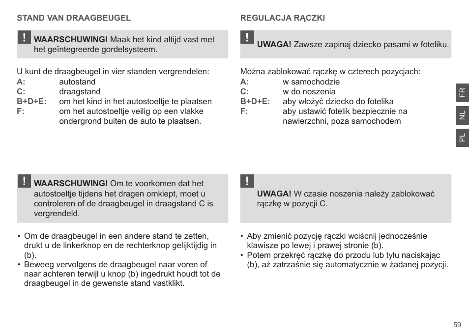 Cybex CLOUD Q User Manual | Page 59 / 190