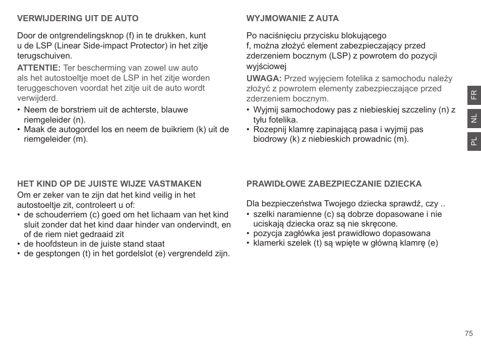 Cybex CLOUD Q User Manual | Page 75 / 190