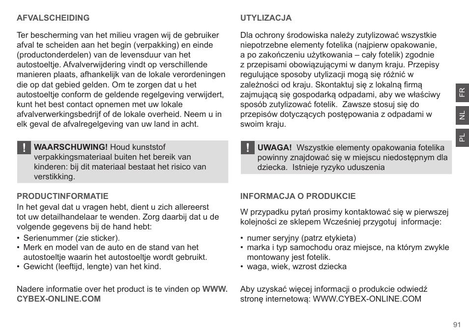 Cybex CLOUD Q User Manual | Page 91 / 190