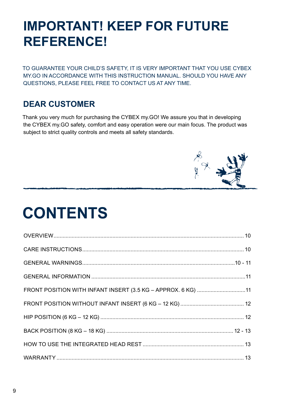 Cybex MY.GO User Manual | Page 14 / 61