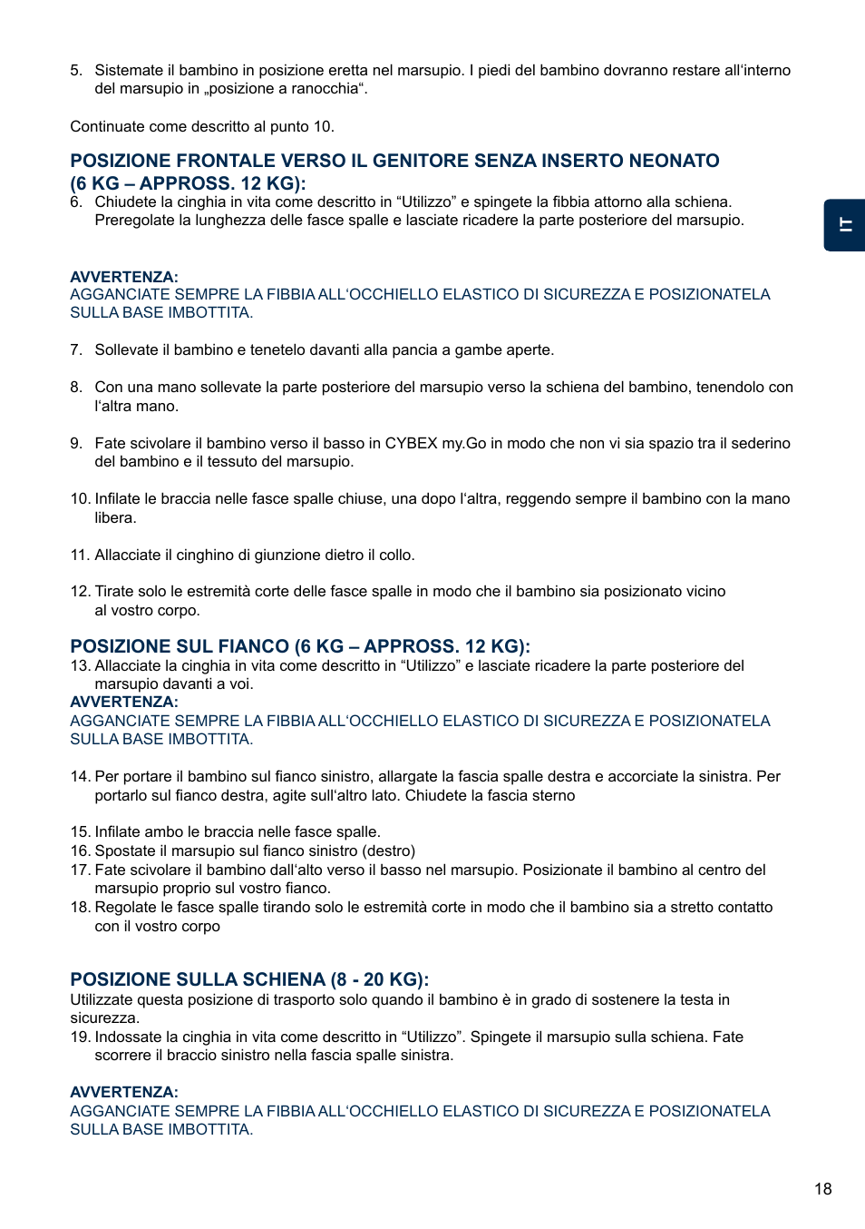 Cybex MY.GO User Manual | Page 23 / 61