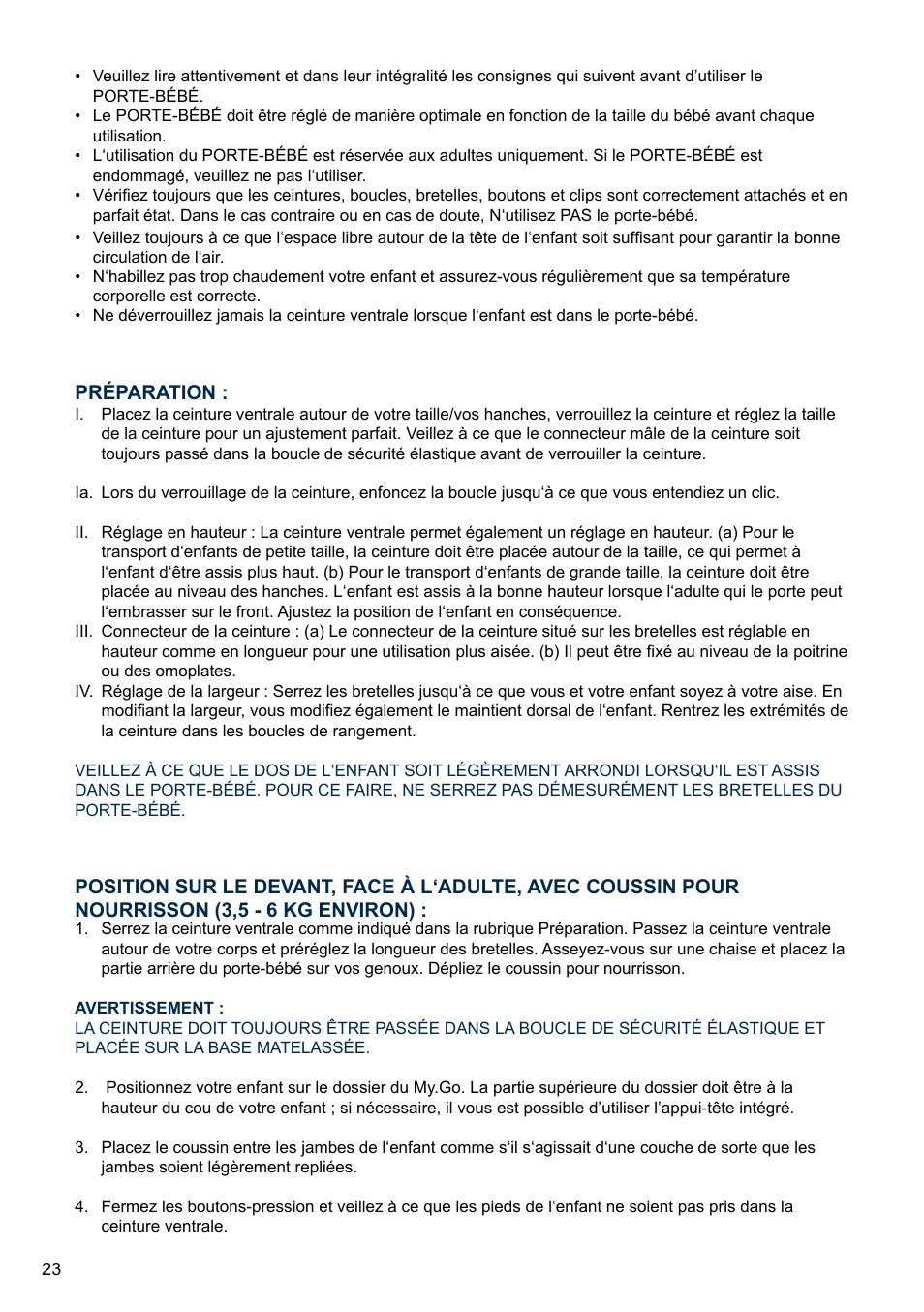 Cybex MY.GO User Manual | Page 28 / 61