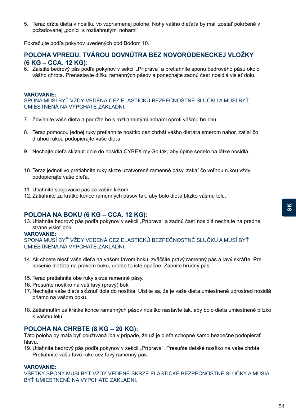 Cybex MY.GO User Manual | Page 59 / 61