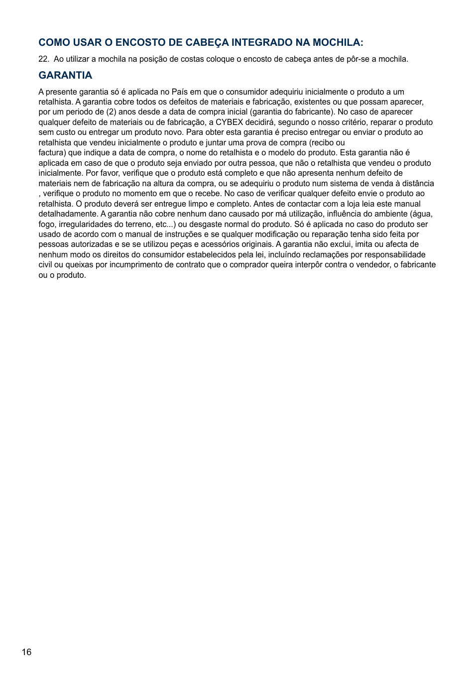 Cybex MY.GO User Manual | Page 16 / 60