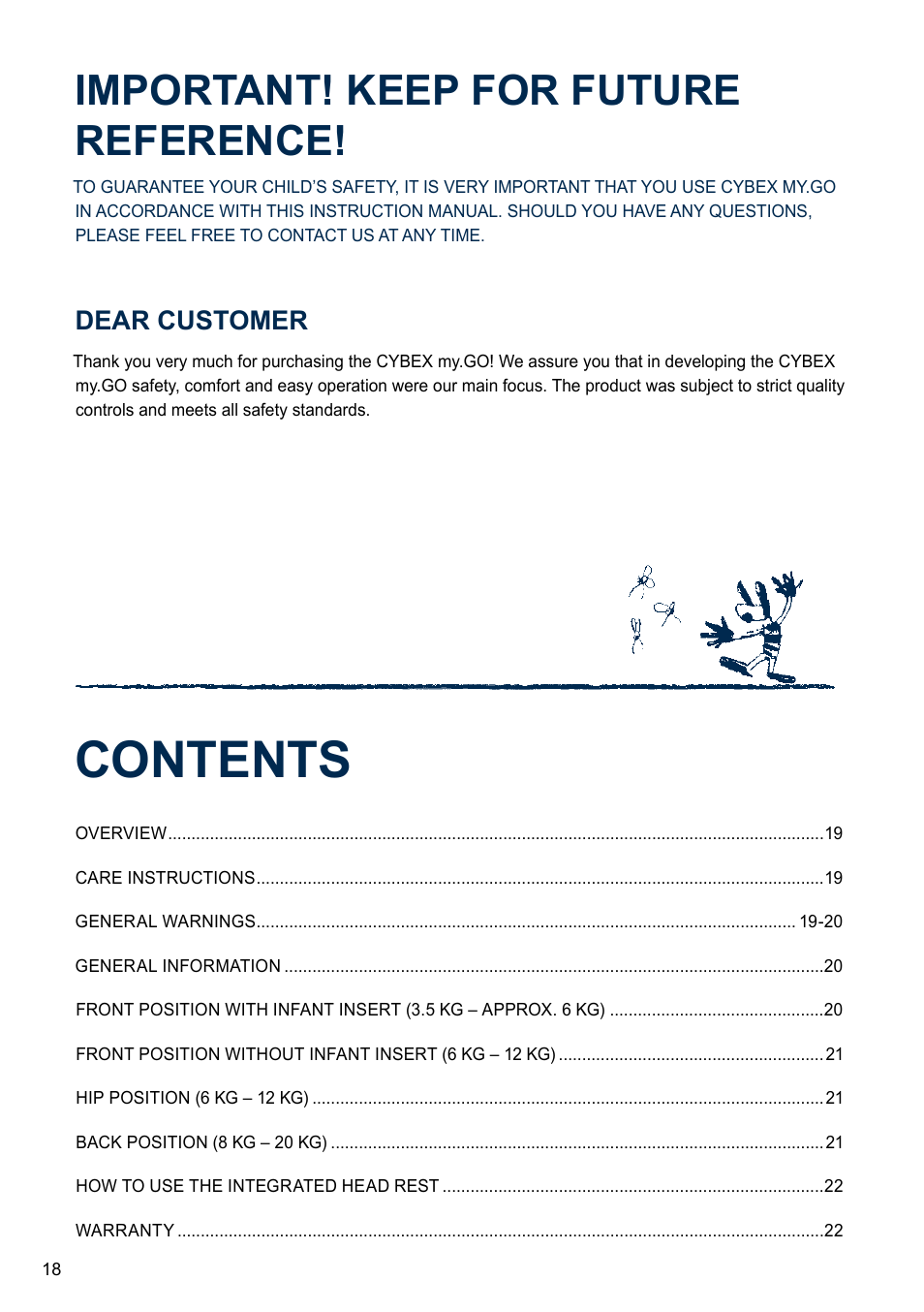 Cybex MY.GO User Manual | Page 18 / 60