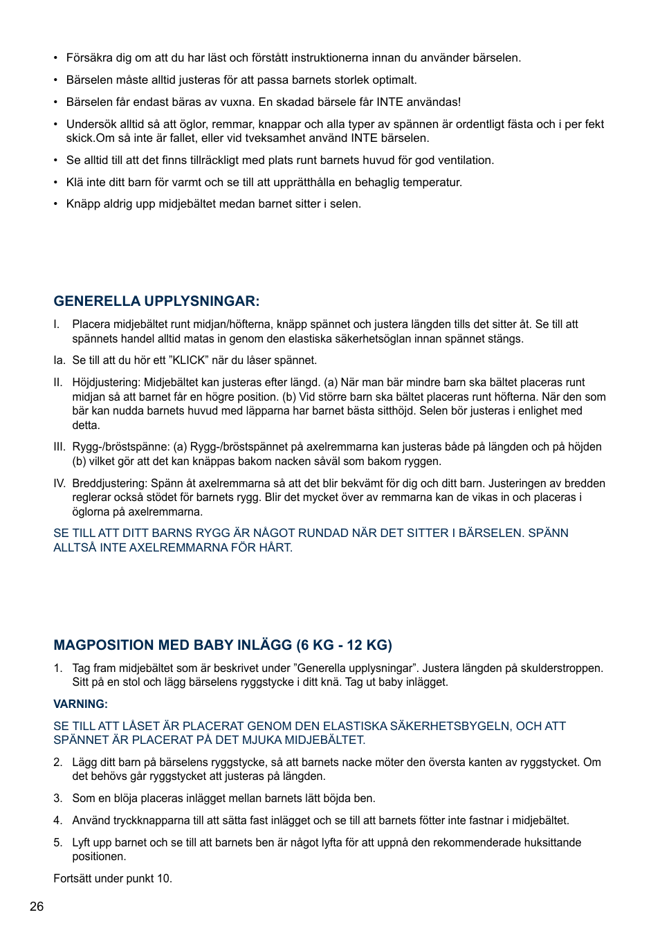 Cybex MY.GO User Manual | Page 26 / 60