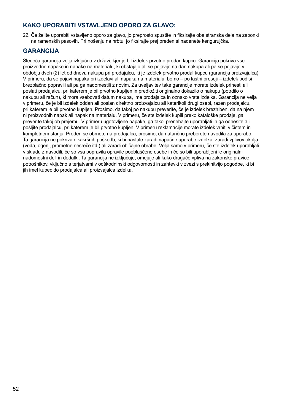 Cybex MY.GO User Manual | Page 52 / 60
